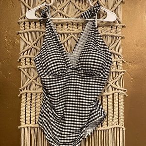 Target Merona Gingham Swimsuit